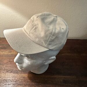 Vuori Beige Logo Cotton Baseball Cap